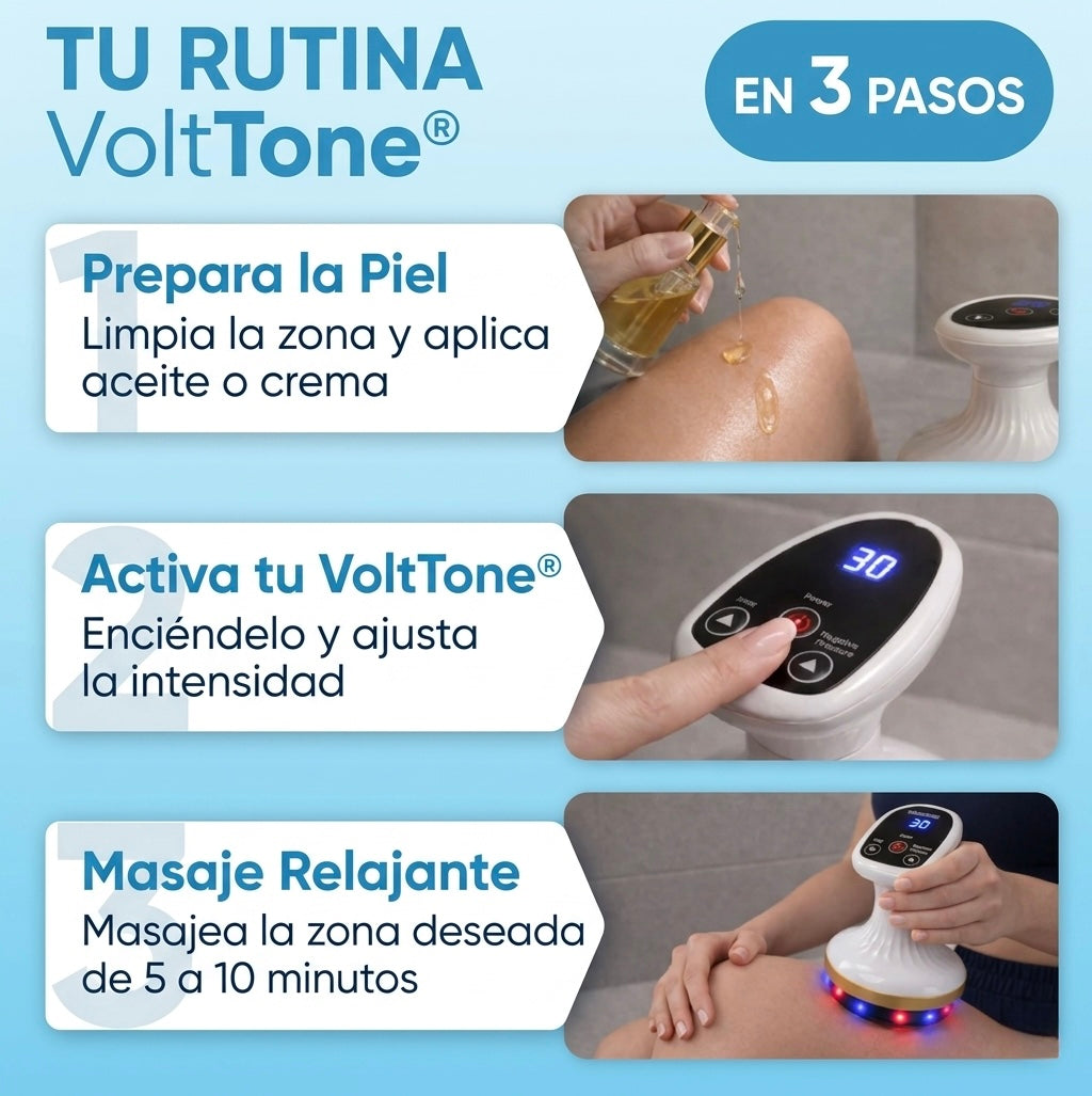 voltTone® Masajeador - Piel Tonificada